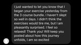 Nervous system regulation exercise course review.