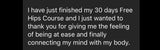 Hip opening course client review.