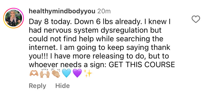 How to lower cortisol with somatic exercises course results.