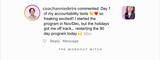 Course accountability texts client review.