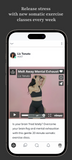Release stress with somatic exercises inside the somatic healing app by The Workout Witch