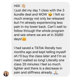 Course to heal your nervous system client results.