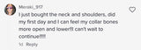 Neck pain relief course student review.