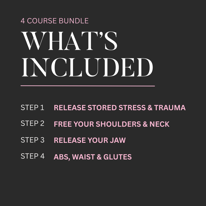 Lower Your Cortisol with The 4 Course Bundle