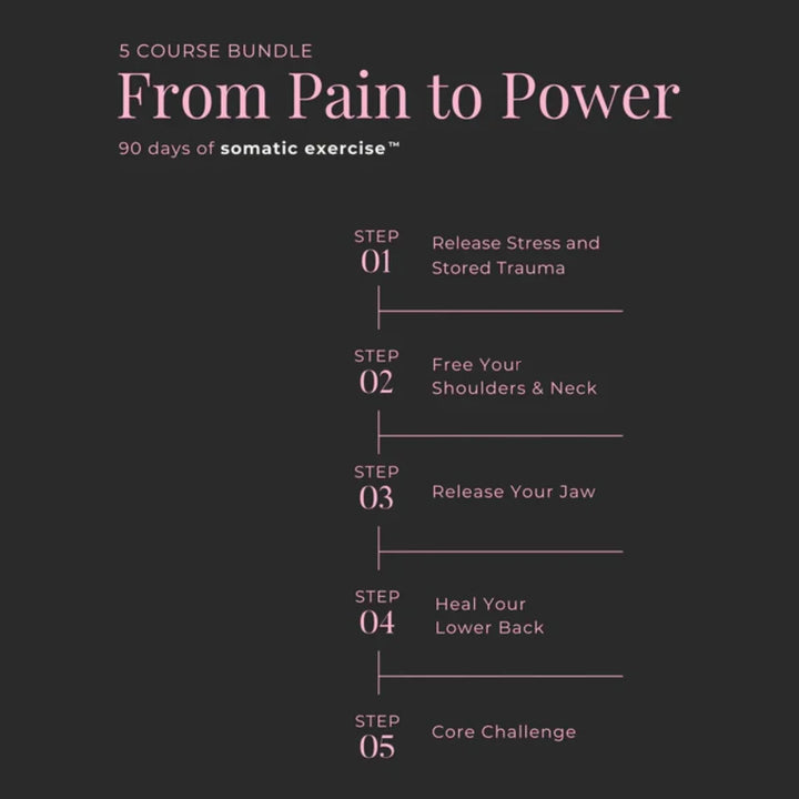 From Pain To Power with The 5 Course Bundle