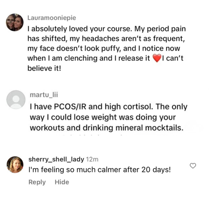 Lower Your Cortisol with The 4 Course Bundle