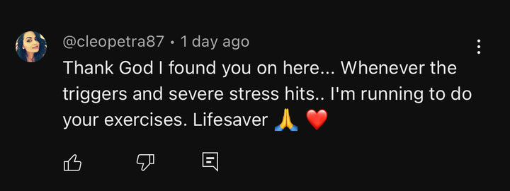 Stress release course review.