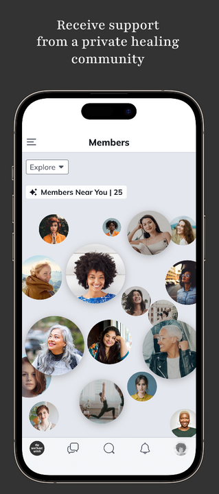 Somatic healing app by The Workout Witch private community image
