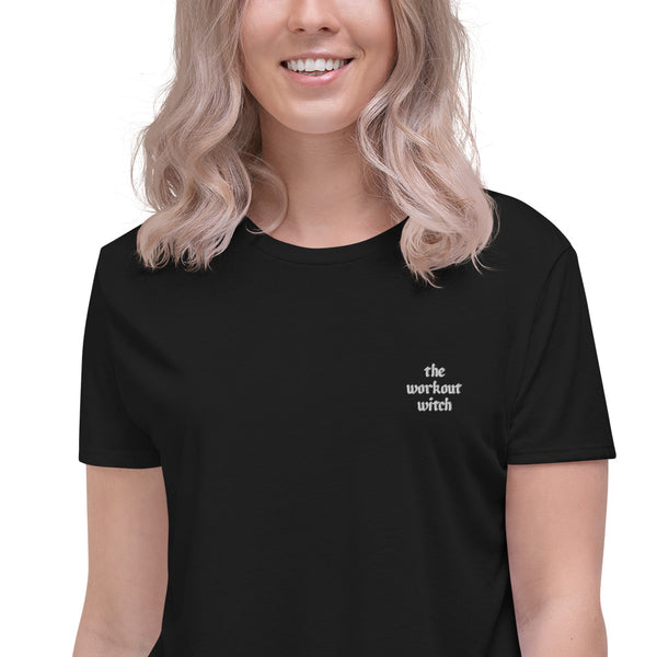 The Workout Witch Crop Tee