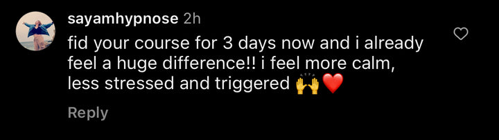 Lower stress with somatic exercise course client results. 