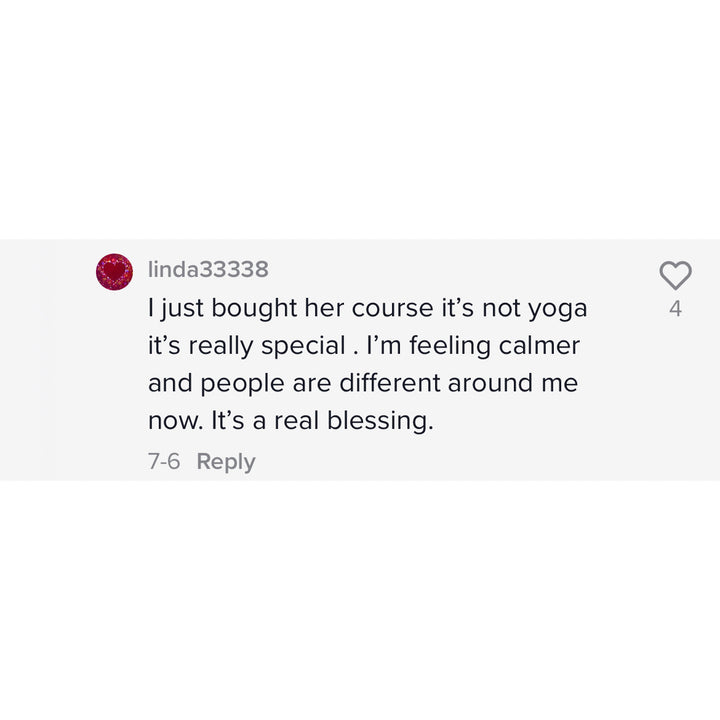 How to heal stored trauma course client testimonial