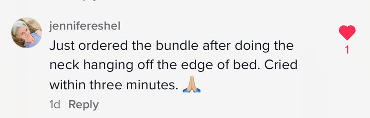 How to regulate your nervous system course client testimonial.
