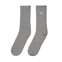 Spooky Bitch Embroidered Socks