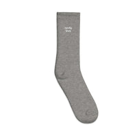 Spooky Bitch Embroidered Socks