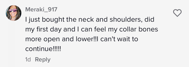 Neck pain relief course student review. 