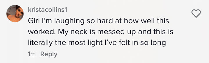 Relieve neck pain exercise course student review. 