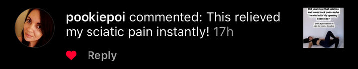 Sciatic pain relief course client review. 